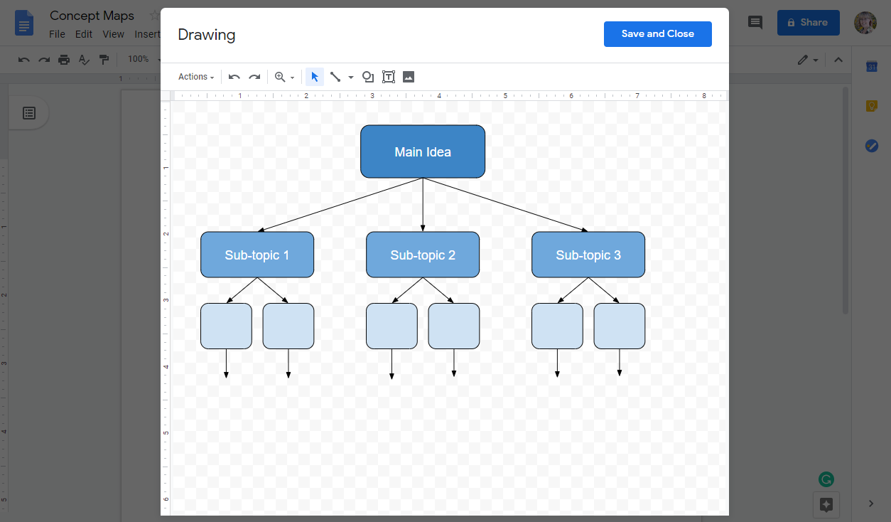 Interfaccia di Google Docs