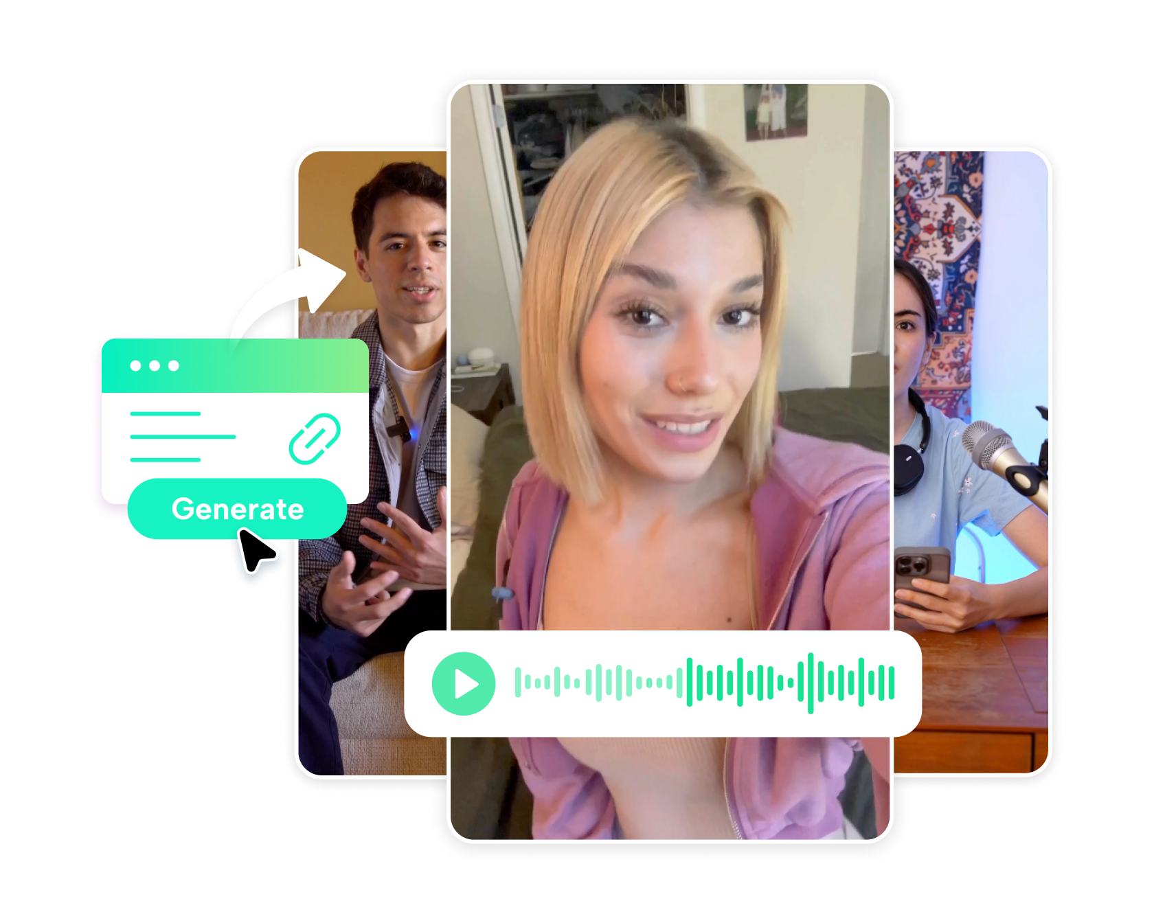 Pippit's AI video generator online
