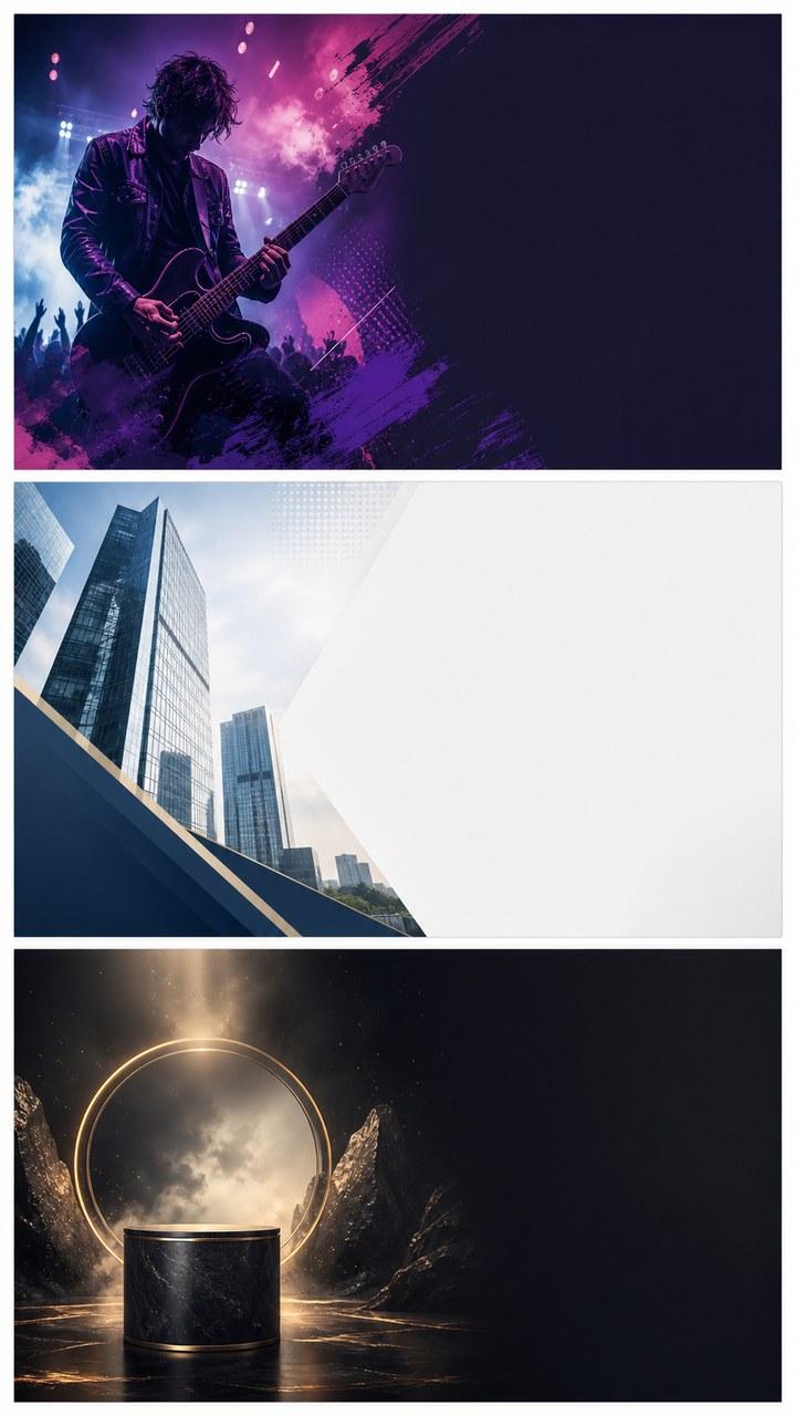 poster design psd mobile hero