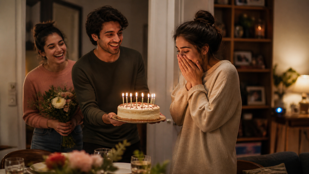 Birthday Childhood Memory AI Photo Trend prompt 3 original 16:9 visual