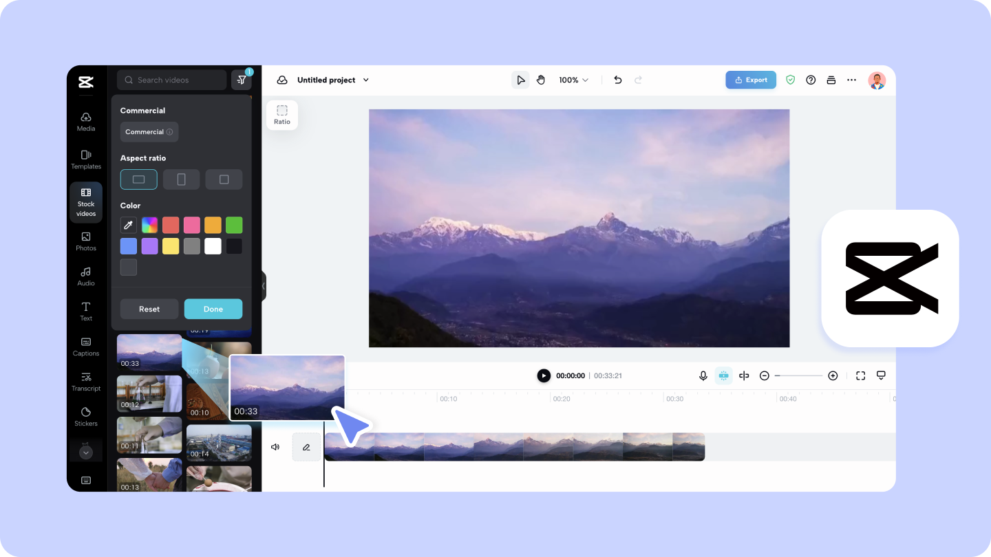 Stock footage website for video