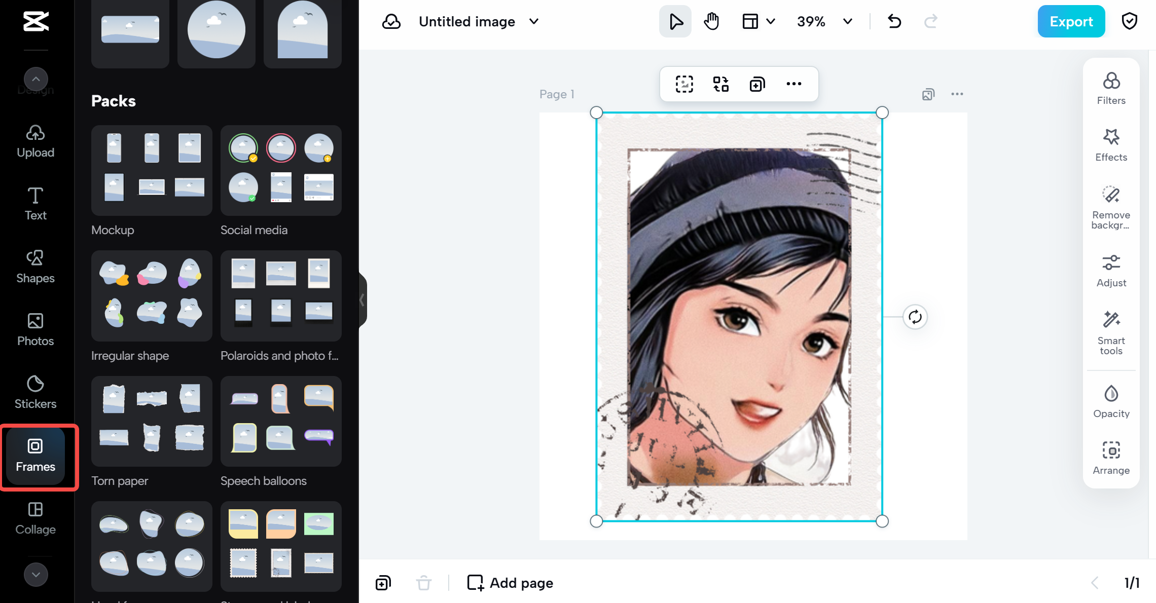 Tu aspecto de firma espera con el creador de fotos de Avatar de CapCut