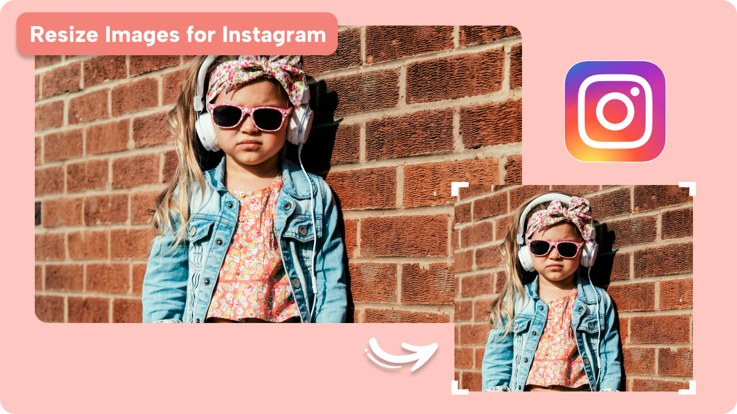 Змінювач розміру зображень для Instagram