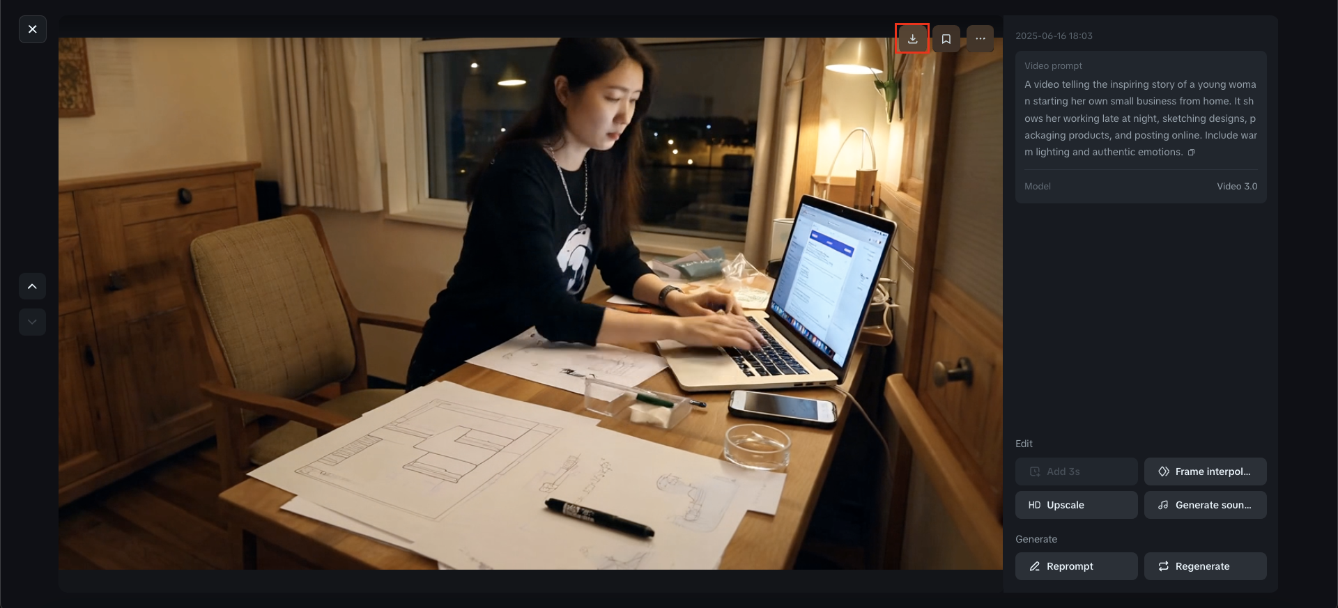 generatore di script video ai