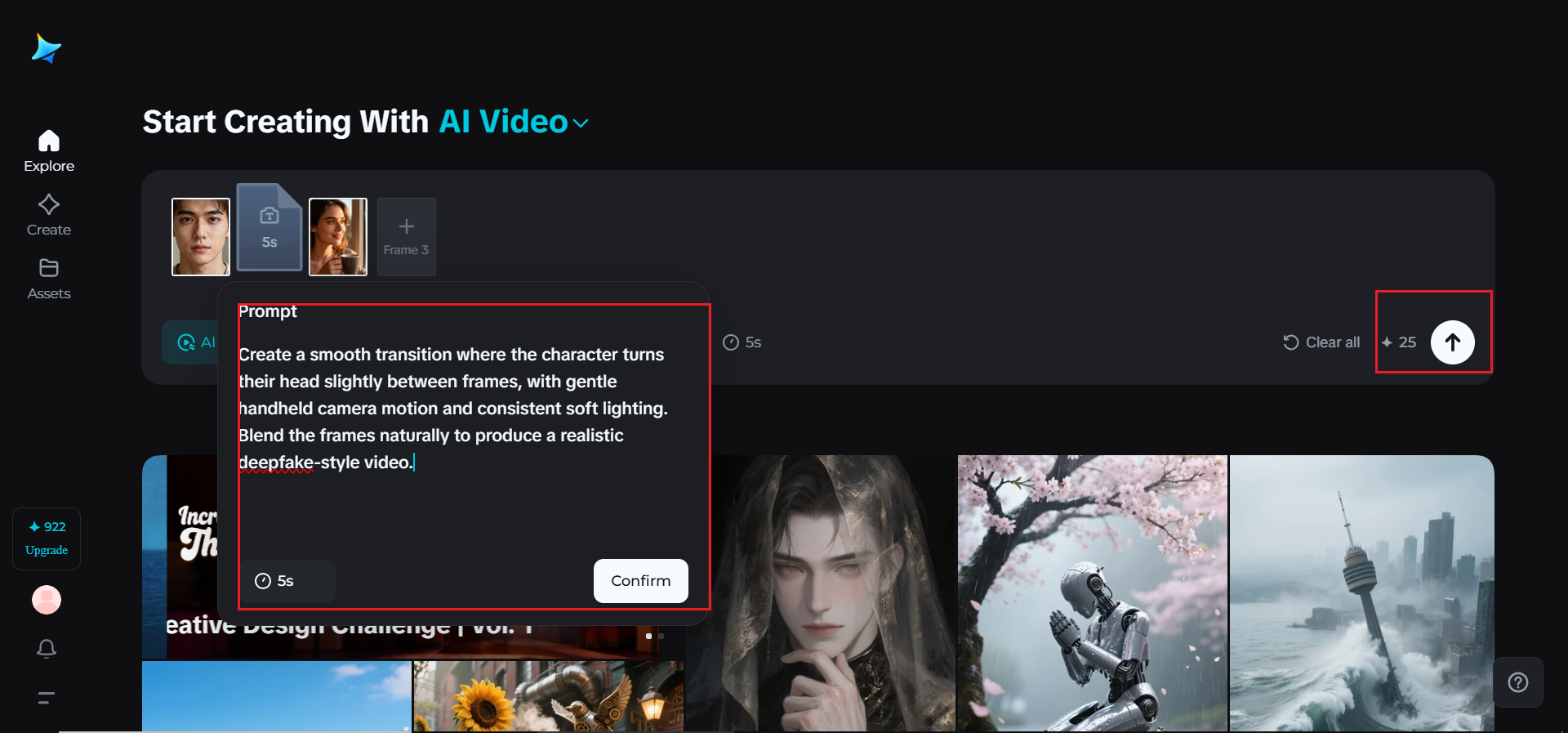 Generate your deepfake video