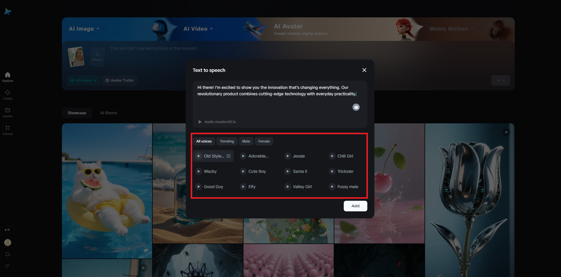 Creatore di video pubblicitari