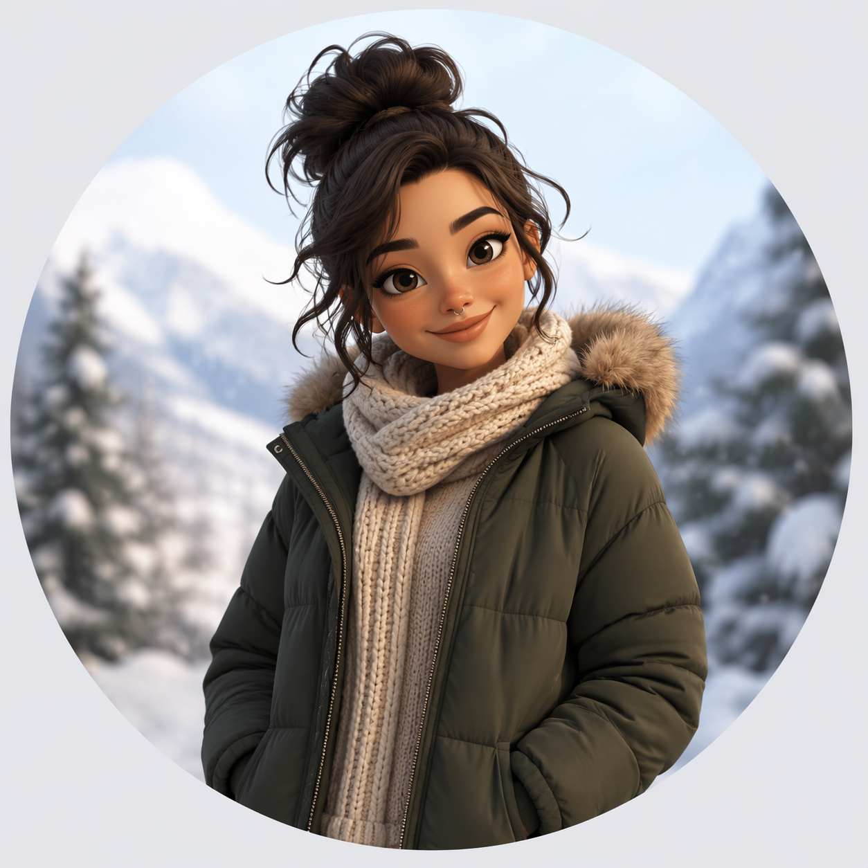 winter outfit try on creator review image 8
