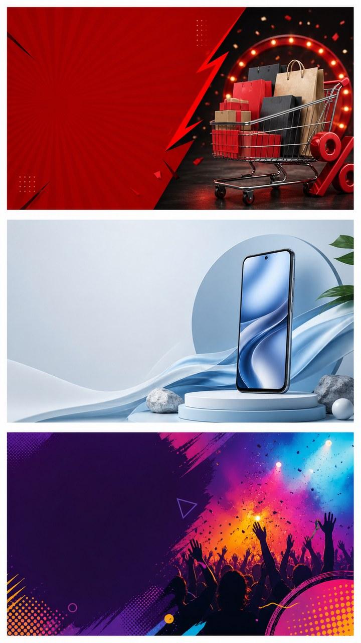 banner design psd mobile hero