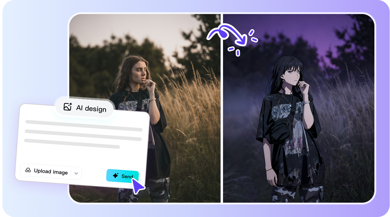 Verwandeln Sie Fotos in Anime-Charaktere