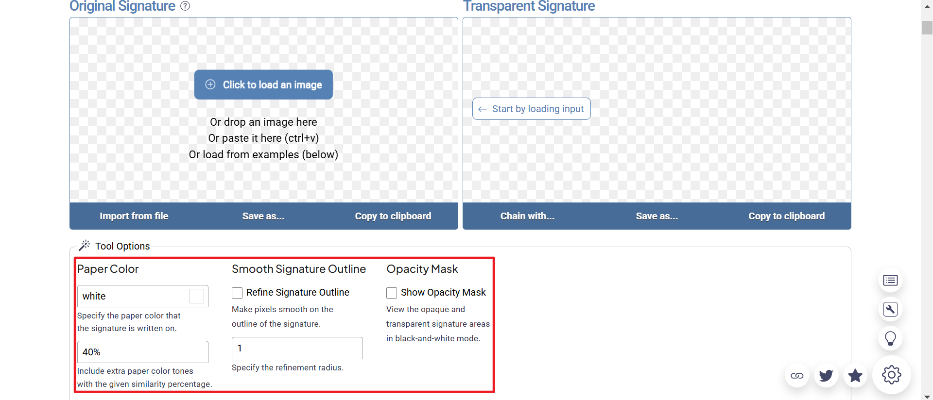create digital signature from image