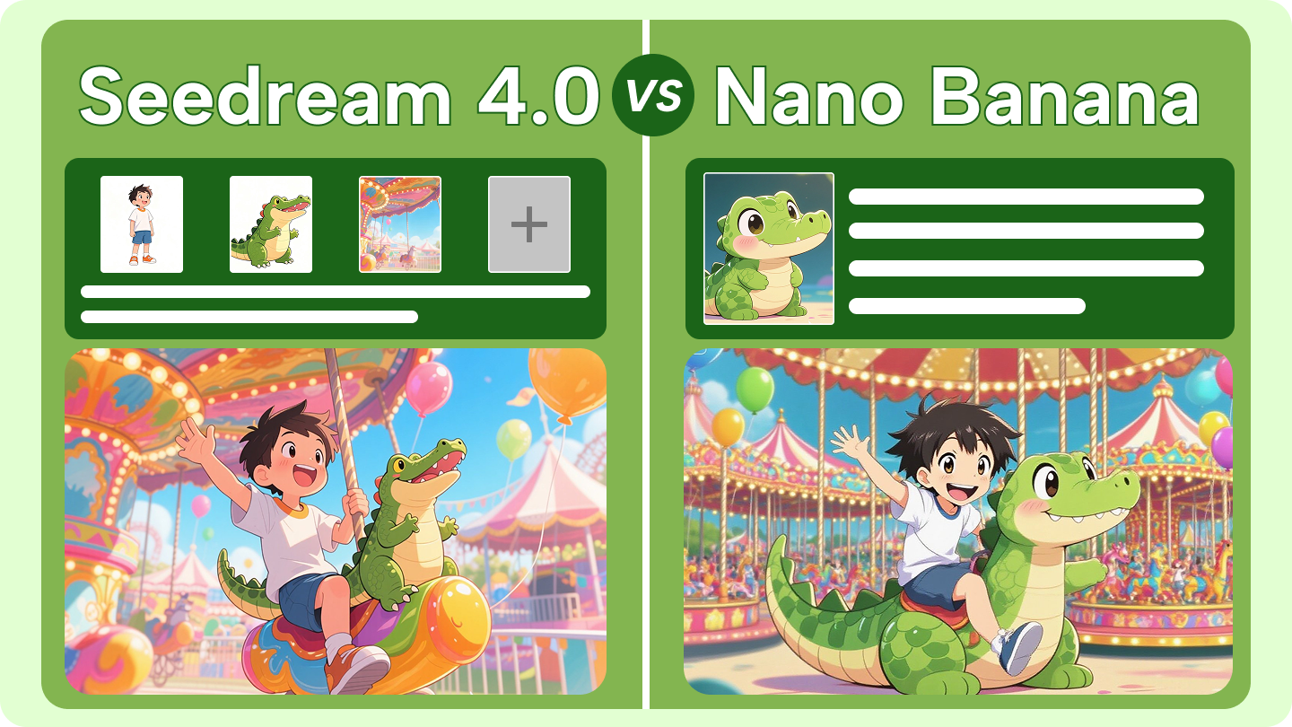Seedream 4.0 vs Nano Banana