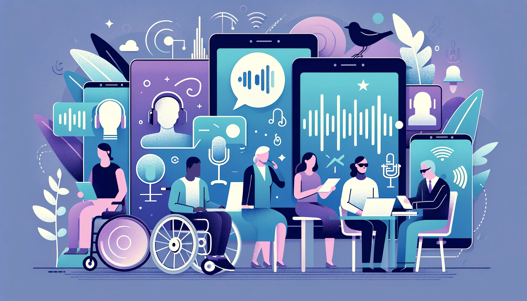 AI text reading for accessibility advocates