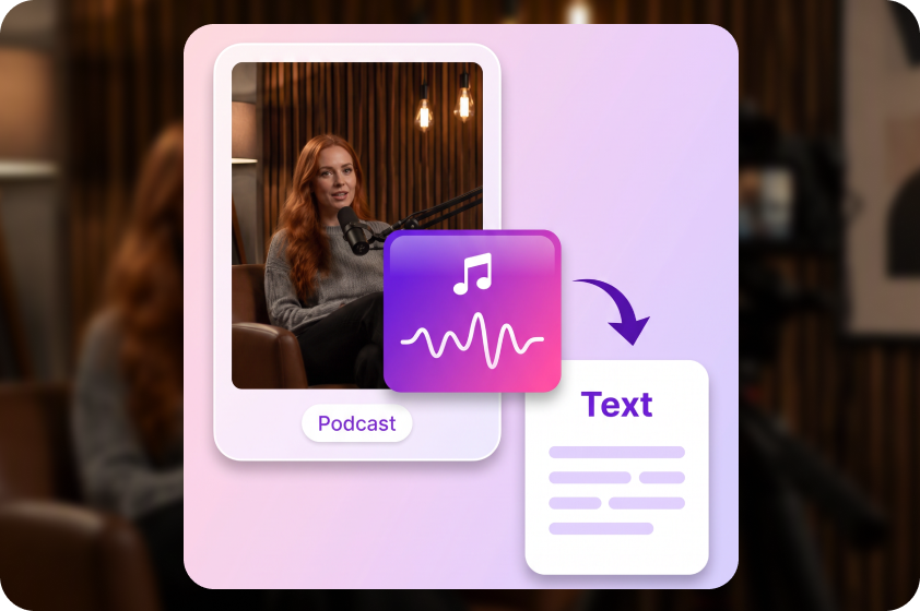 Create podcast transcripts