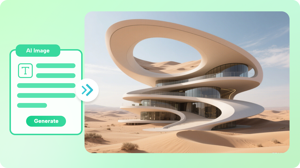 ai arsitektur dari teks