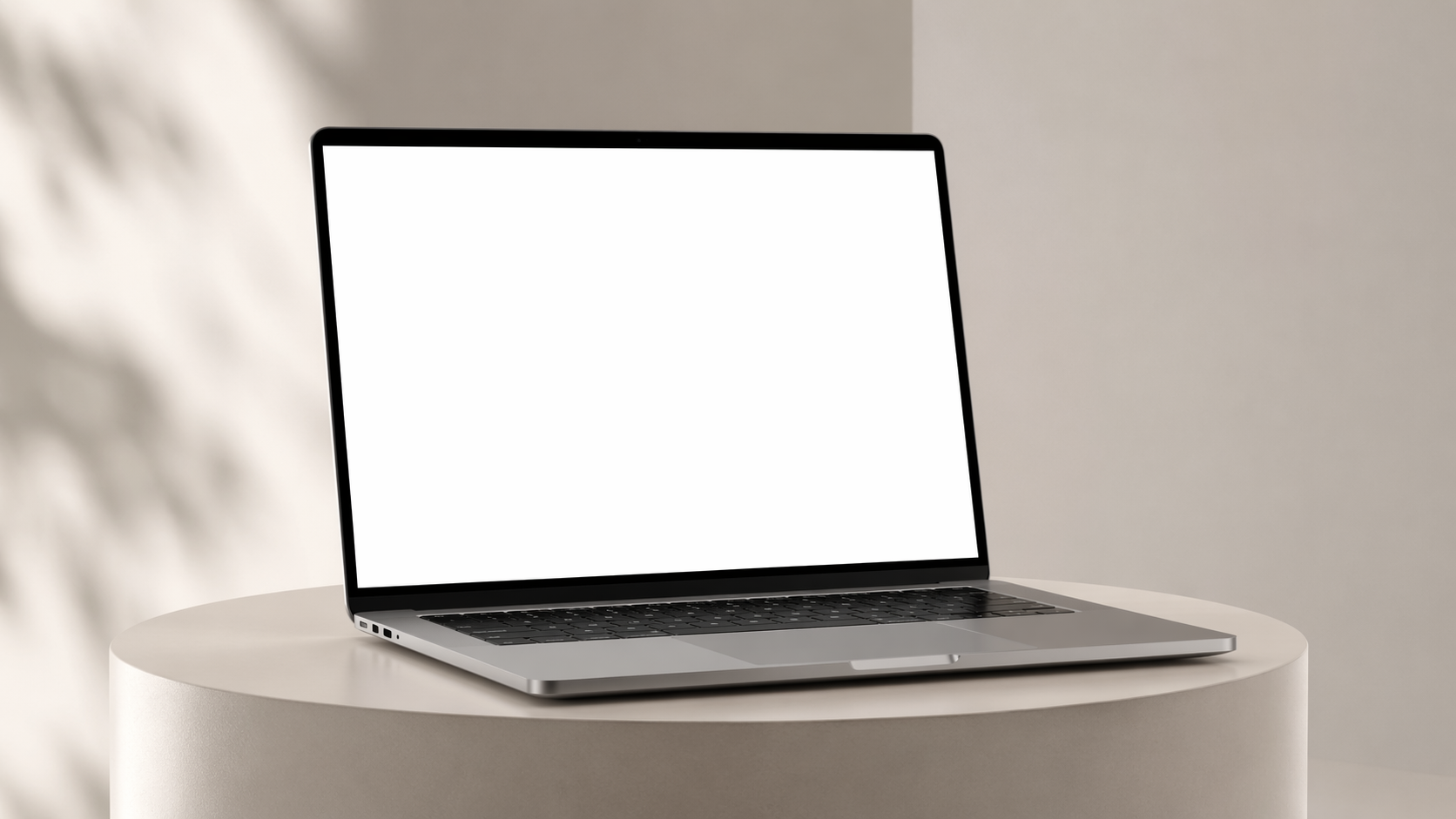 Dreamina MacBook mockup snabb exempel 3: Minimal App Showcase