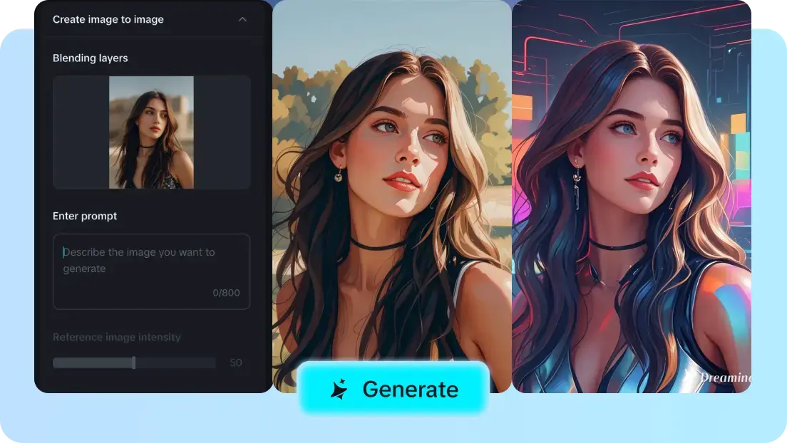 Reimagine ang mga larawan na may matalinong pagbabago