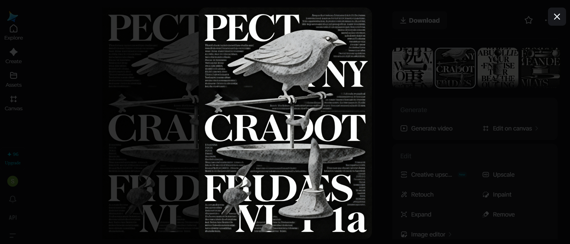 Idéias de design de cartaz de tipografia: Texto como imagem / objeto
