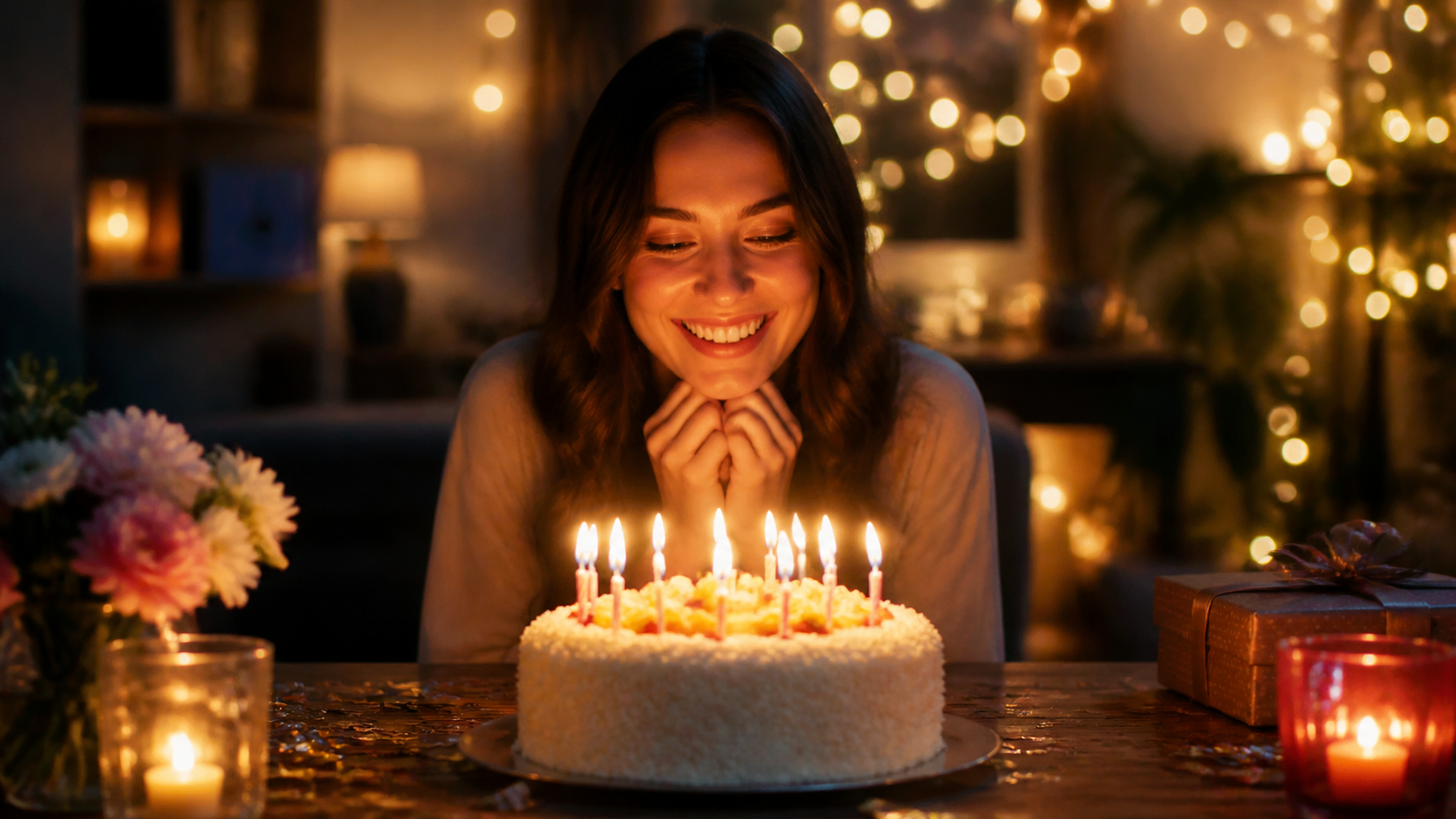 Friends celebration example