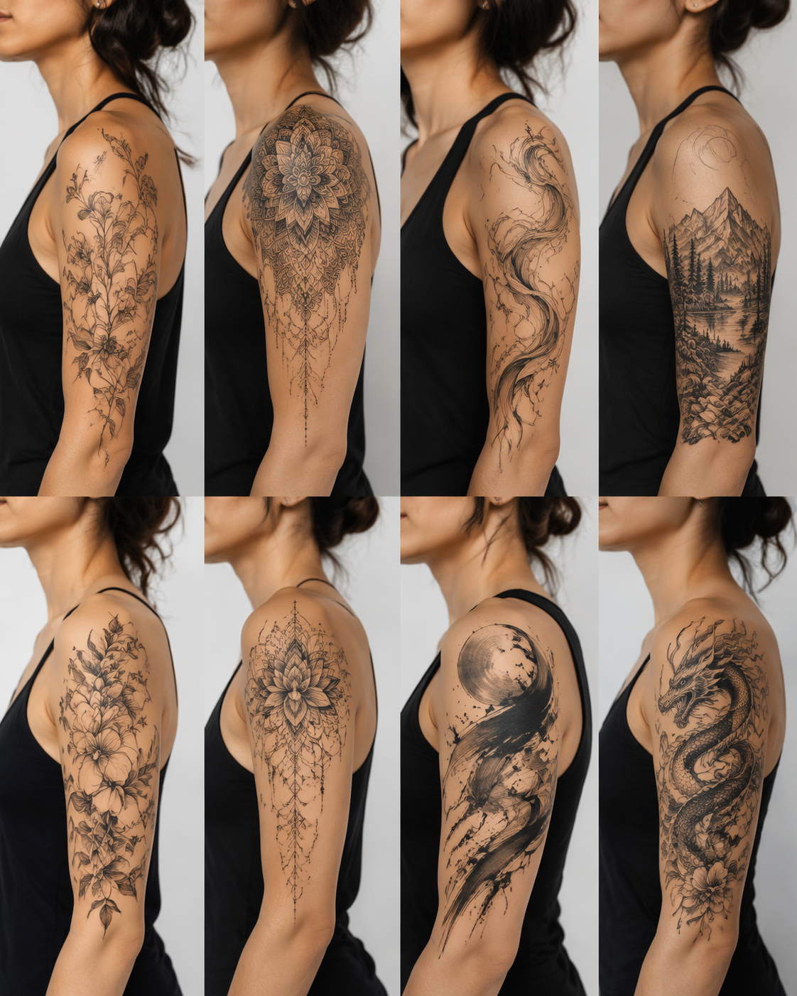 Dreamina virtual tattoo try on prompt example 1: minimal wrist tattoo preview