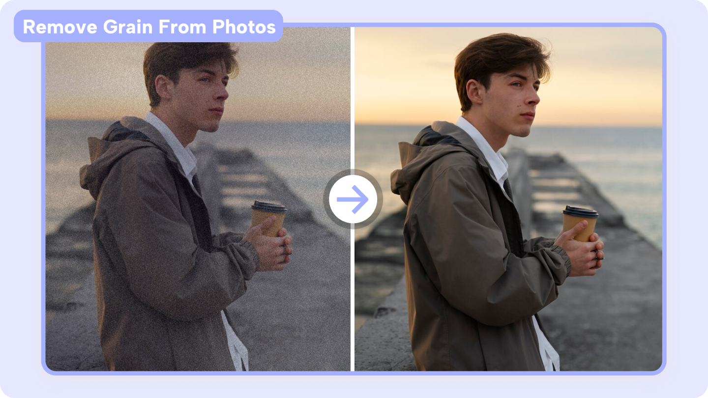 removing grain from photos