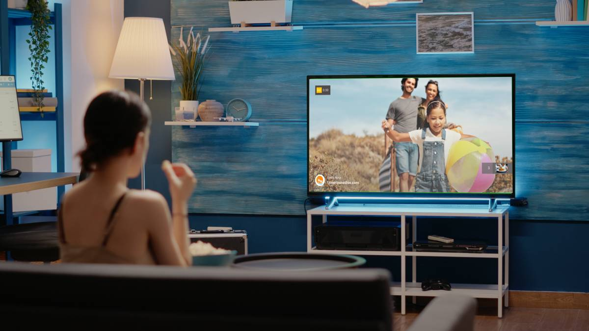 Interfejs telewizyjnych reklam wideo