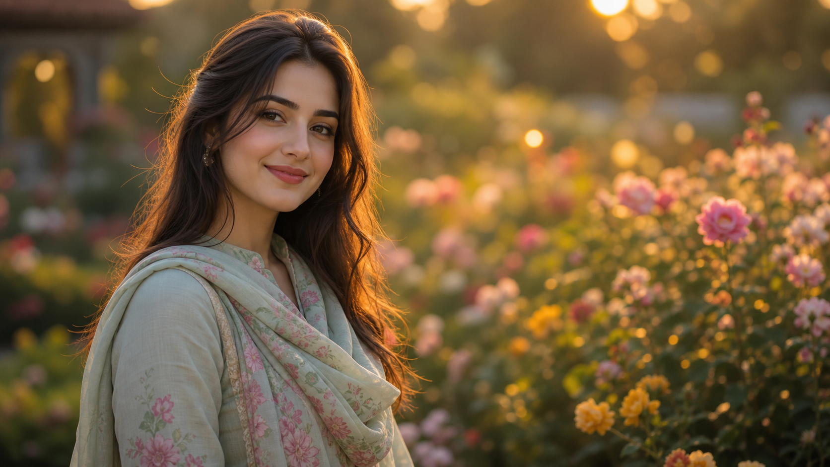 Trending Aesthetic Beautiful Girl AI Photo prompt result 1