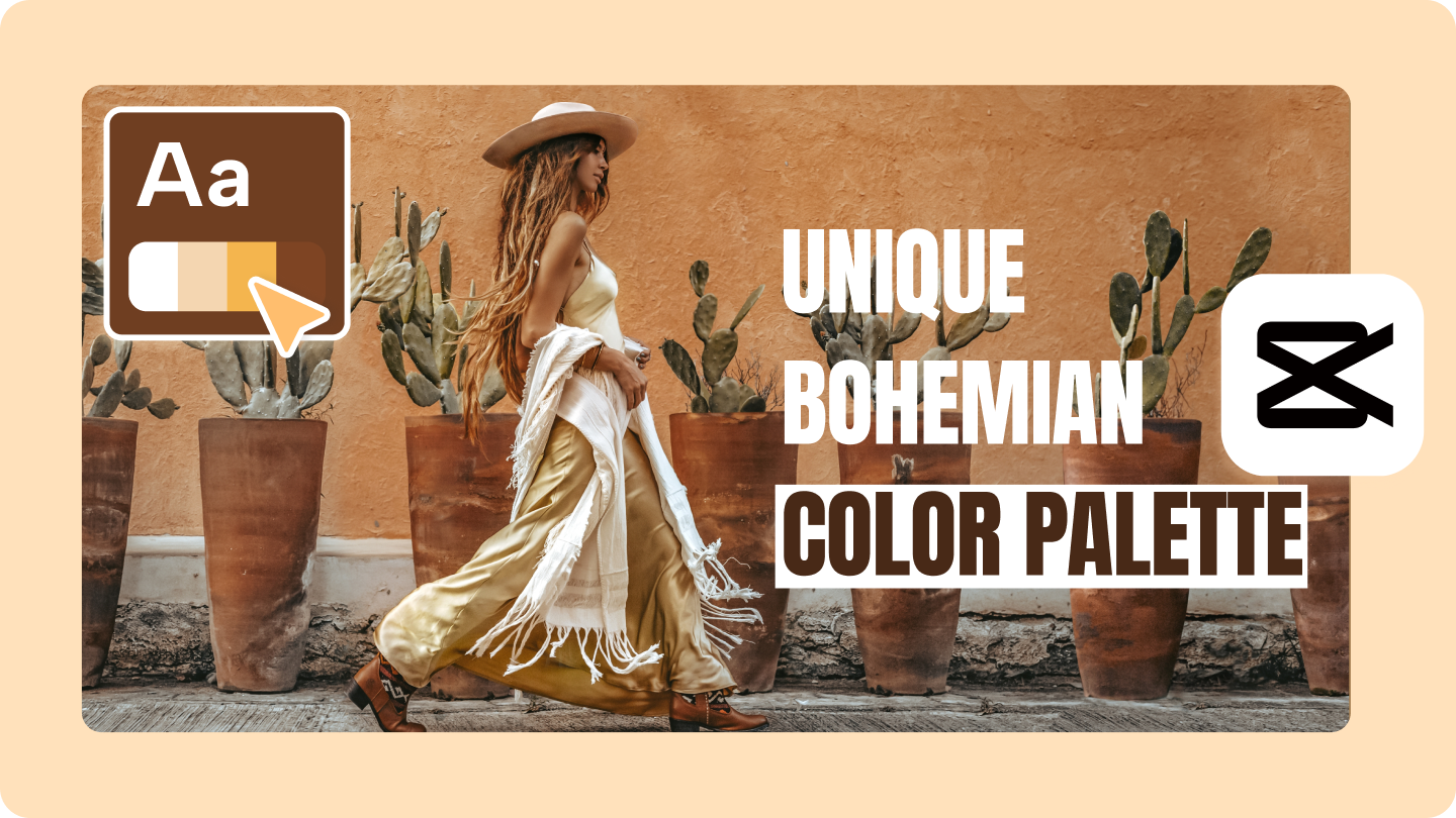 boho color palette 