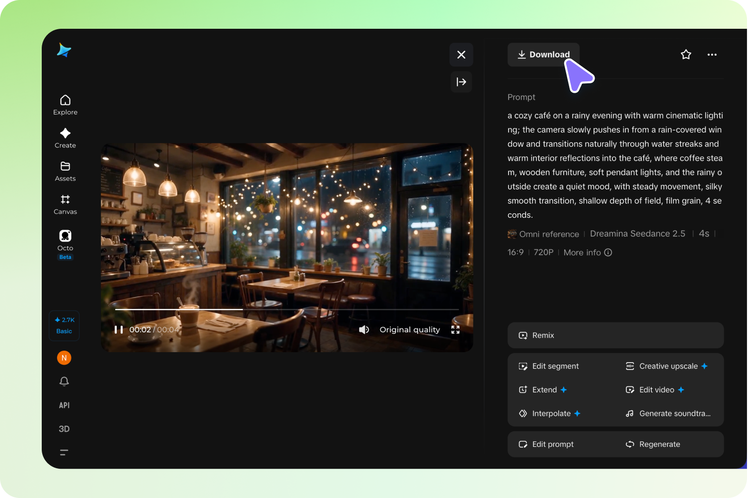 Refine and download 