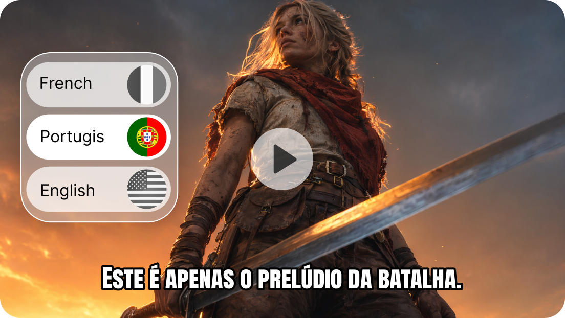 Création multilingue et sortie vidéo propre