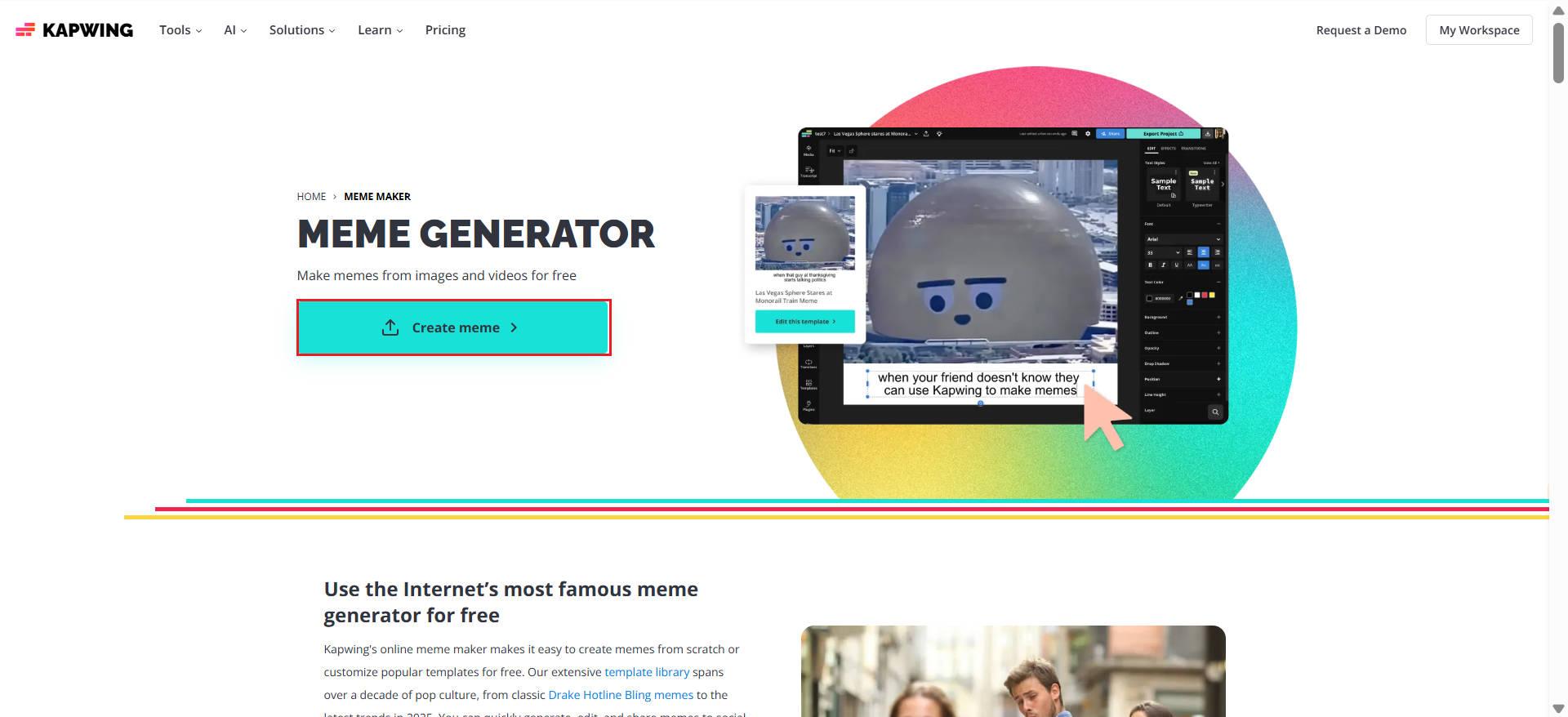 Laden Sie Ihr Meme-Bild hoch