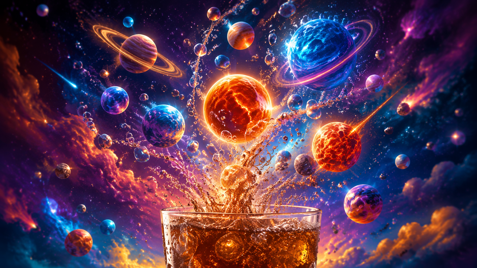 Dreamina AI dryck berättelse generator snabb exempel 6: Lifestyle Mocktail Cover
