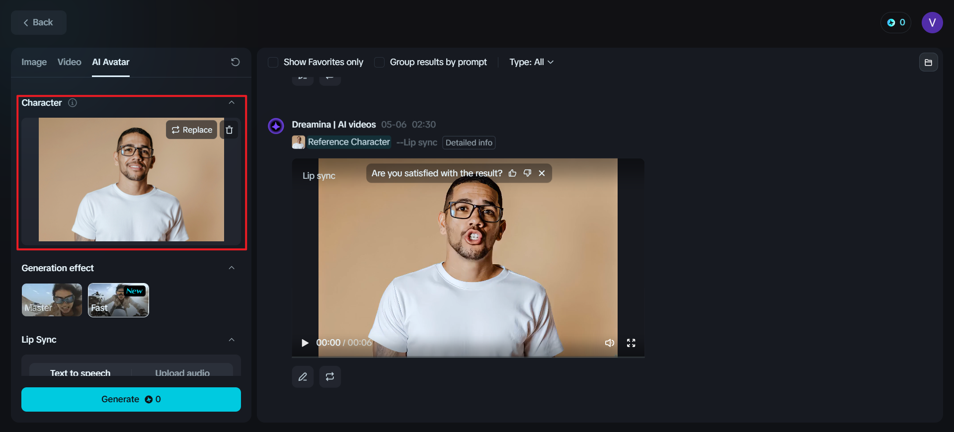 ai avatar penjana dari foto percuma