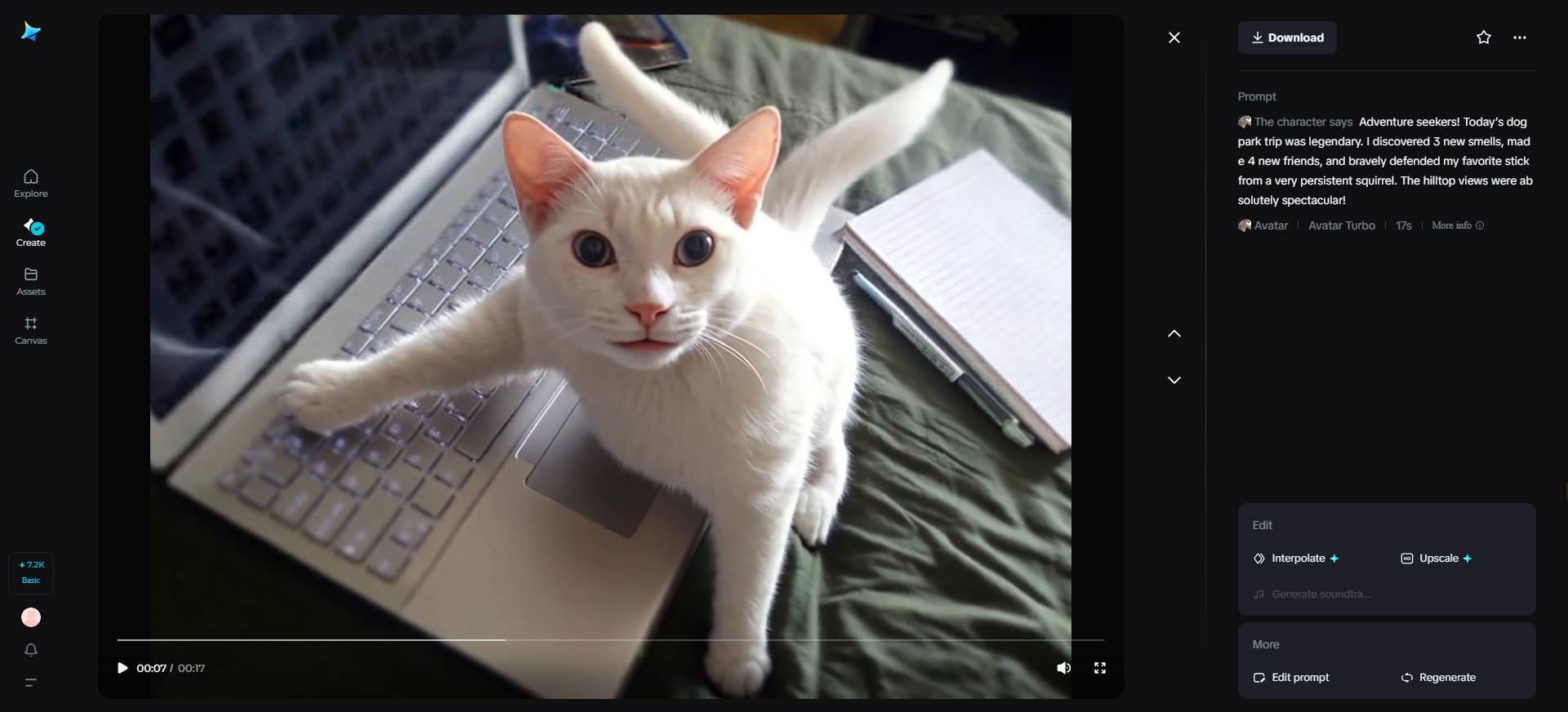 Animale domestico influencer sui social media