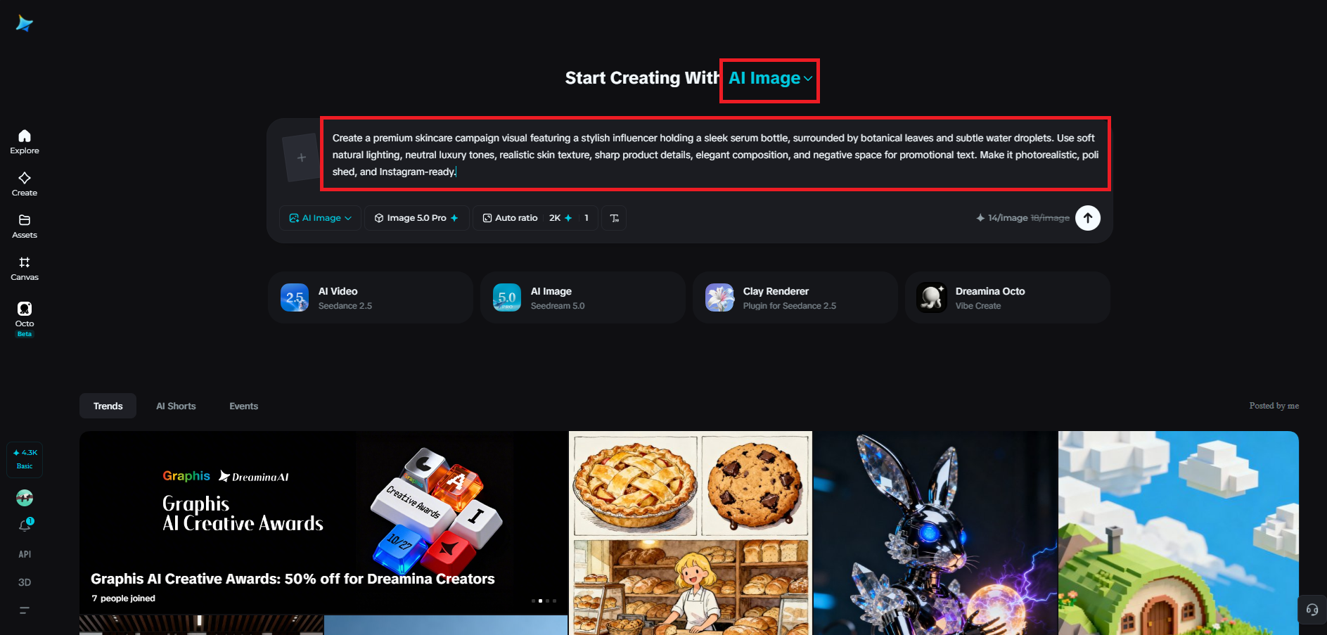 Write a marketing-focused image prompt