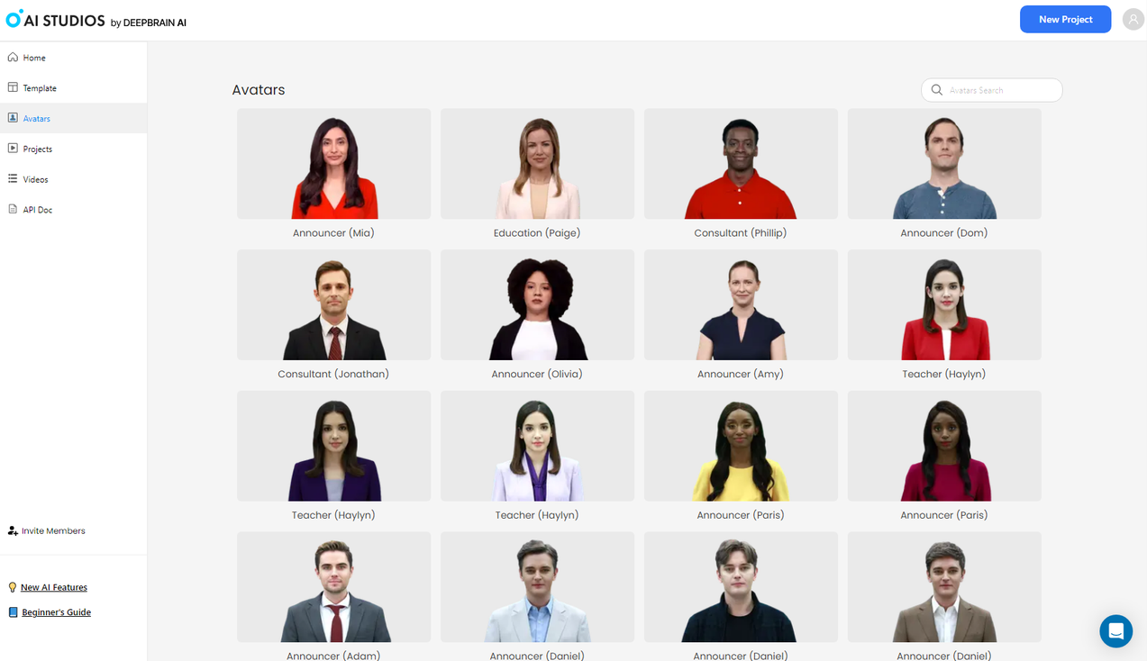 Cara mencipta avatar AI dengan platform DeepBrain AI