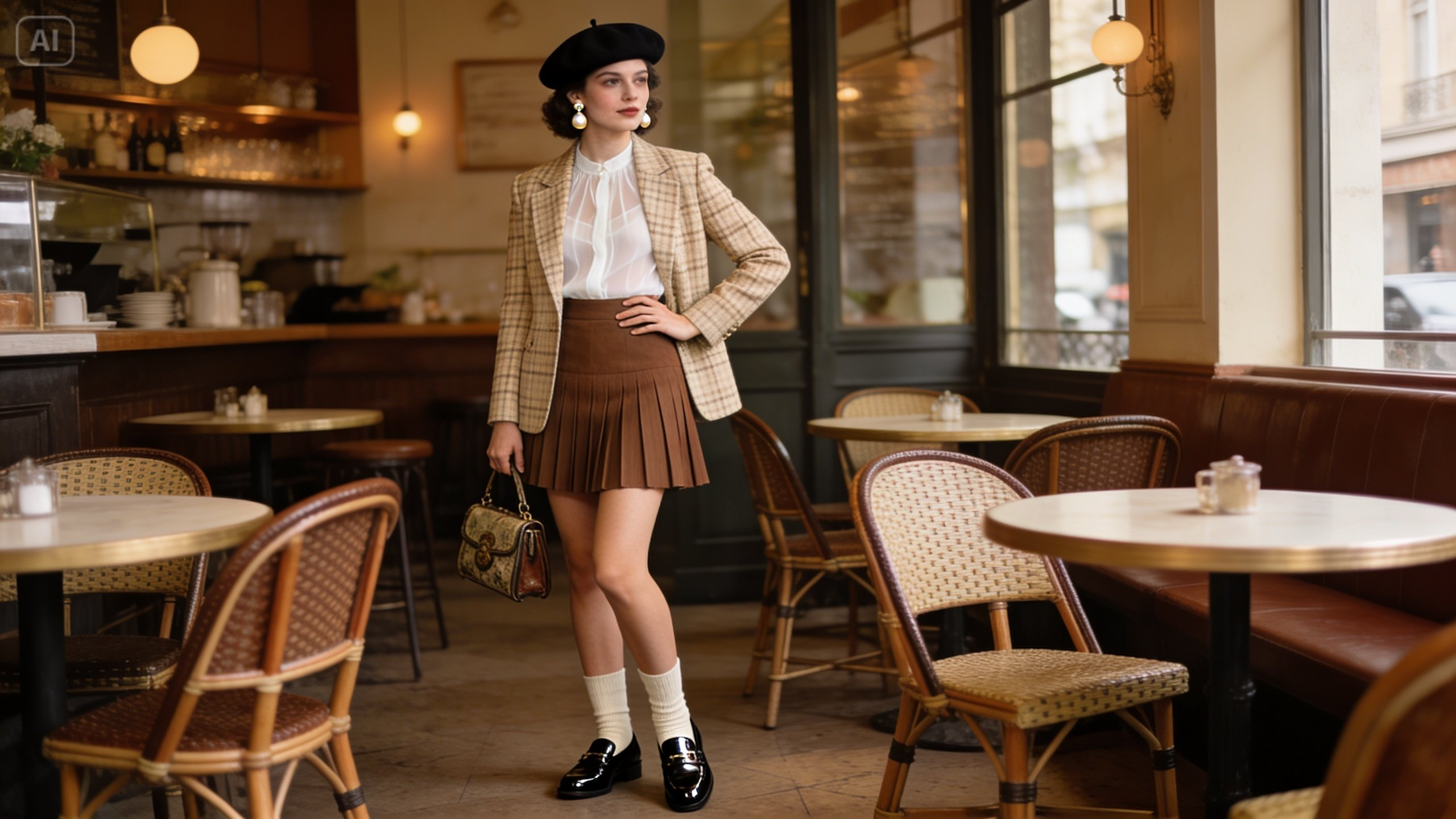 Vintage-Mode Stylist Erholung