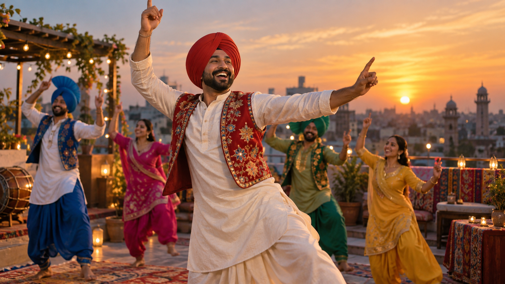 Punjabi DJ Song visual 2