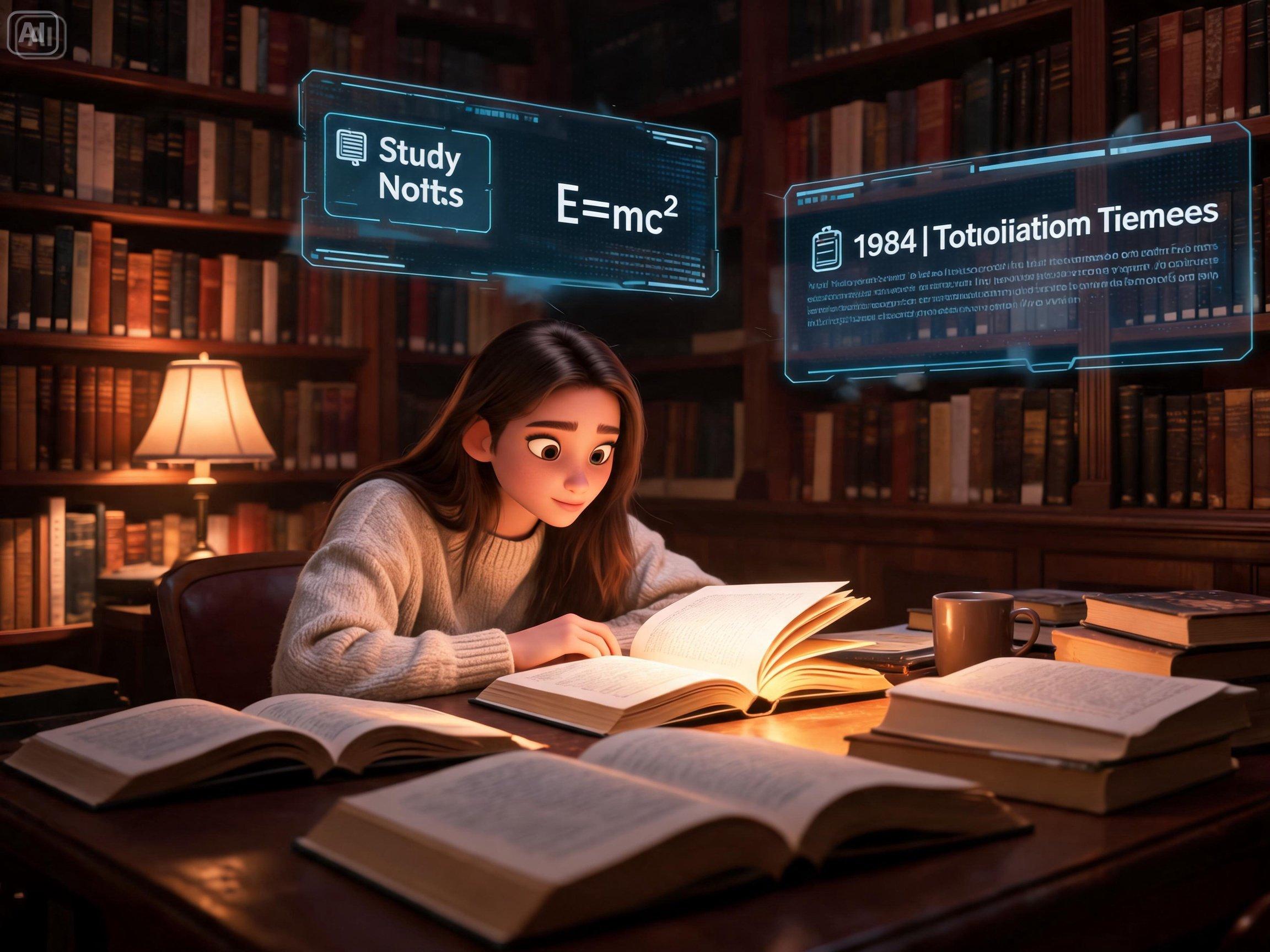 Aufforderung für 3D-Zeichentrickfigur im Pixar-Stil