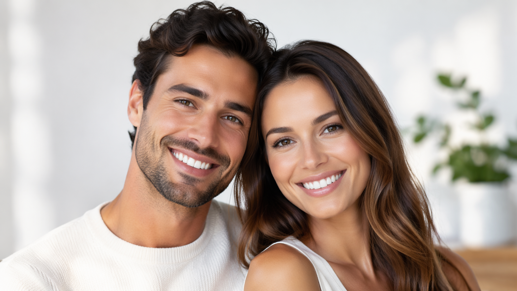Dreamina teeth whitening filter prompt example 1: Natural Bright Smile Portrait