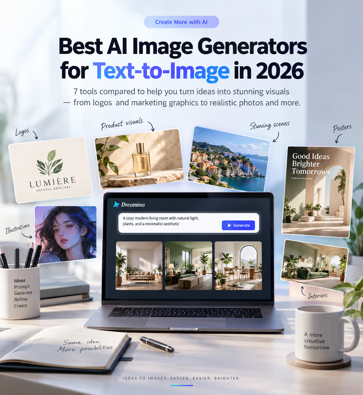 Best AI Image Generators for Text-to-Image in 2026: 7 Tools Compared