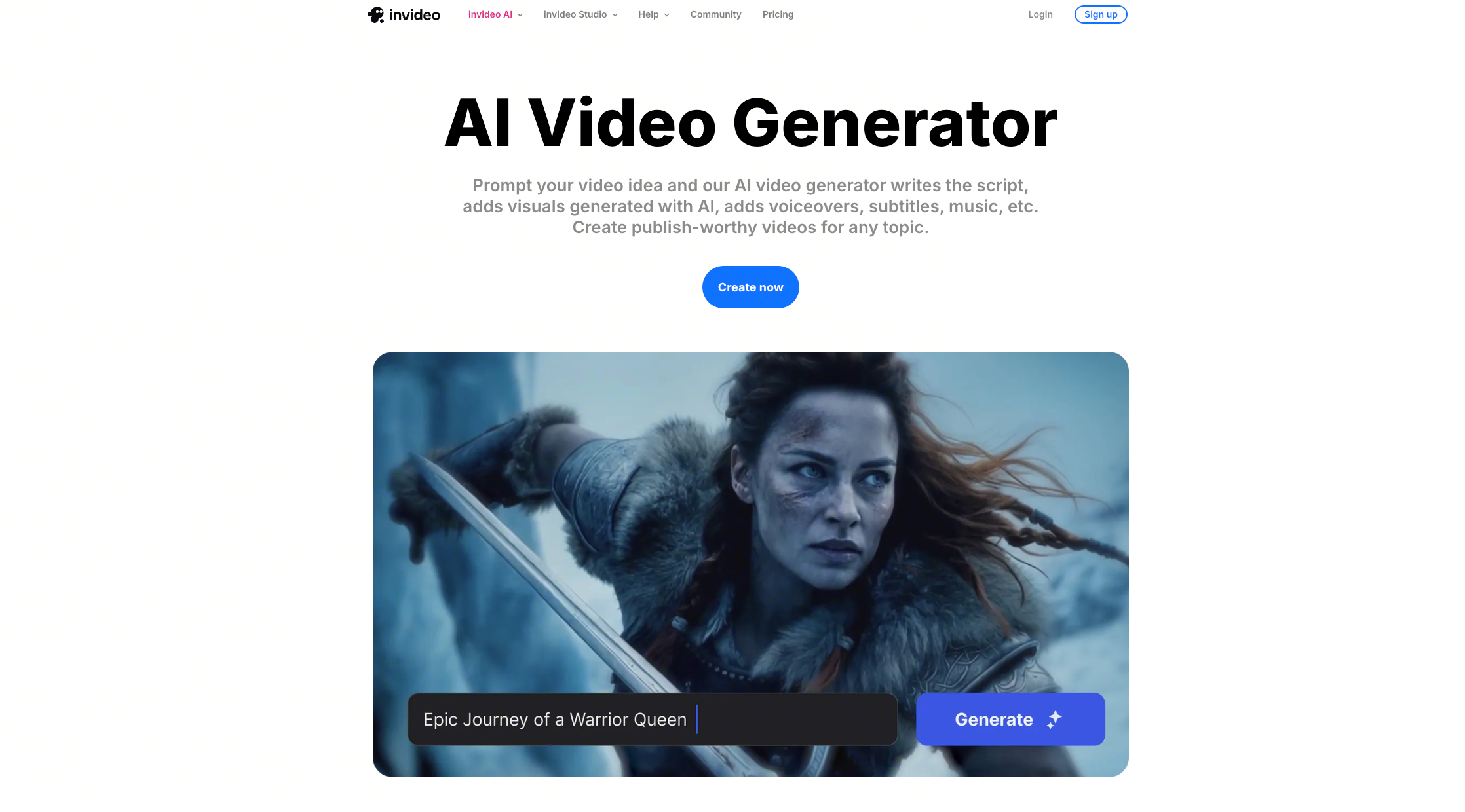 7. InVideo AI — best for prompt-to-finished faceless assembly