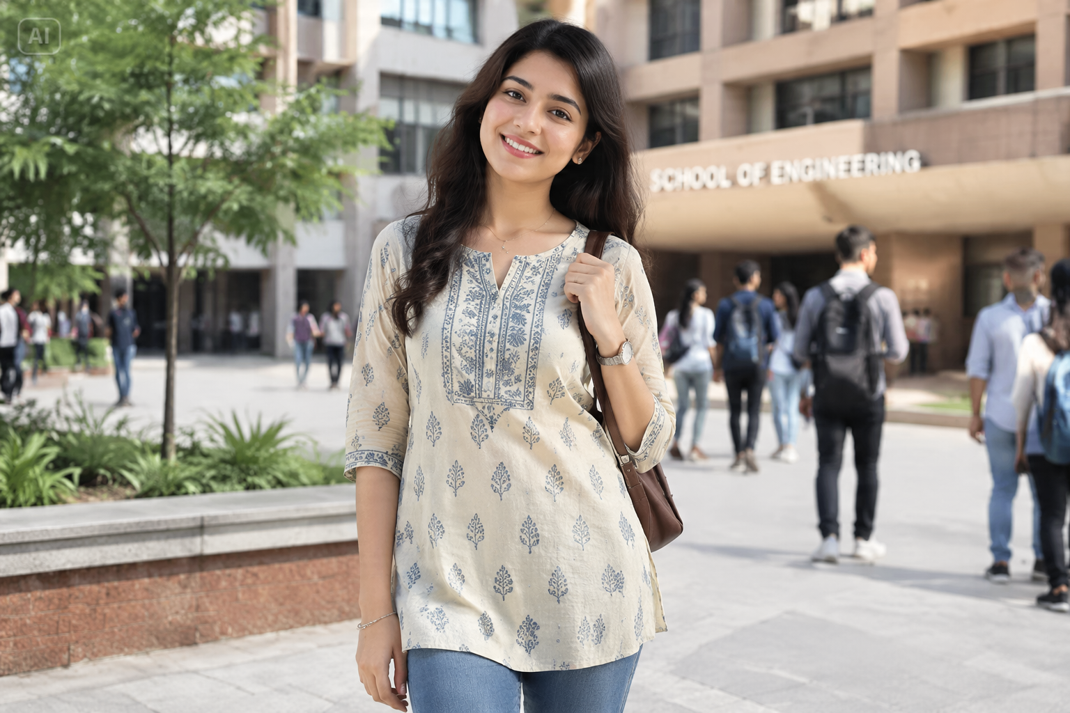 Prompt visto menina kurti características
