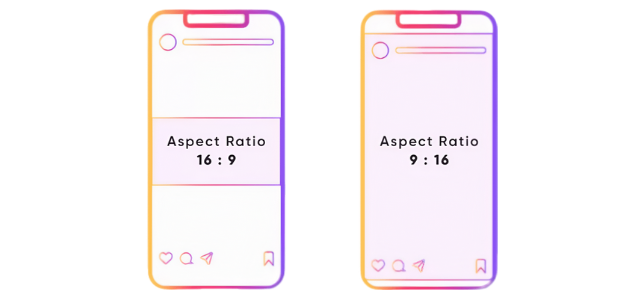 Proporções de aspecto do IGTV do Instagram