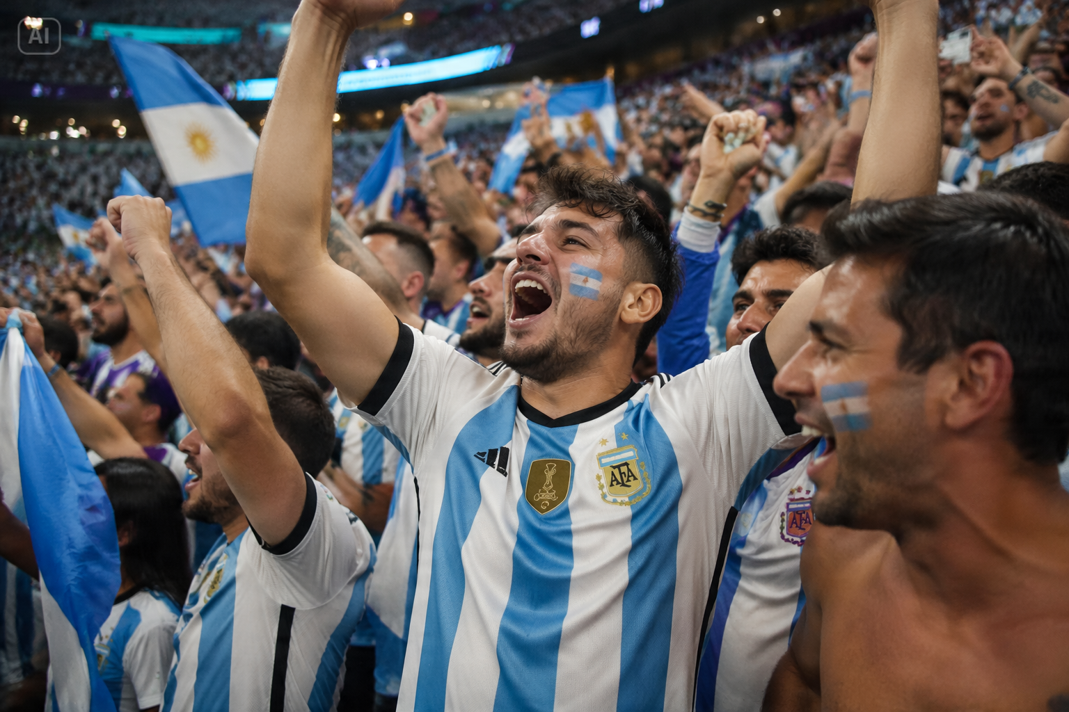 L'image tendance de l'Argentine invite l'arrière-plan