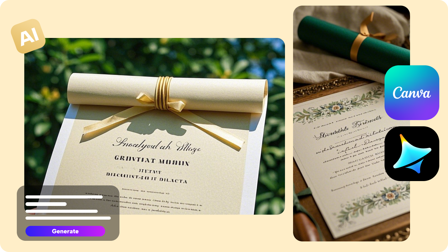Canva convite de formatura