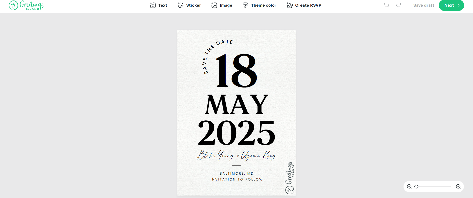 Greetings Island