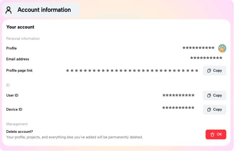 Periksa metode login Anda secara online