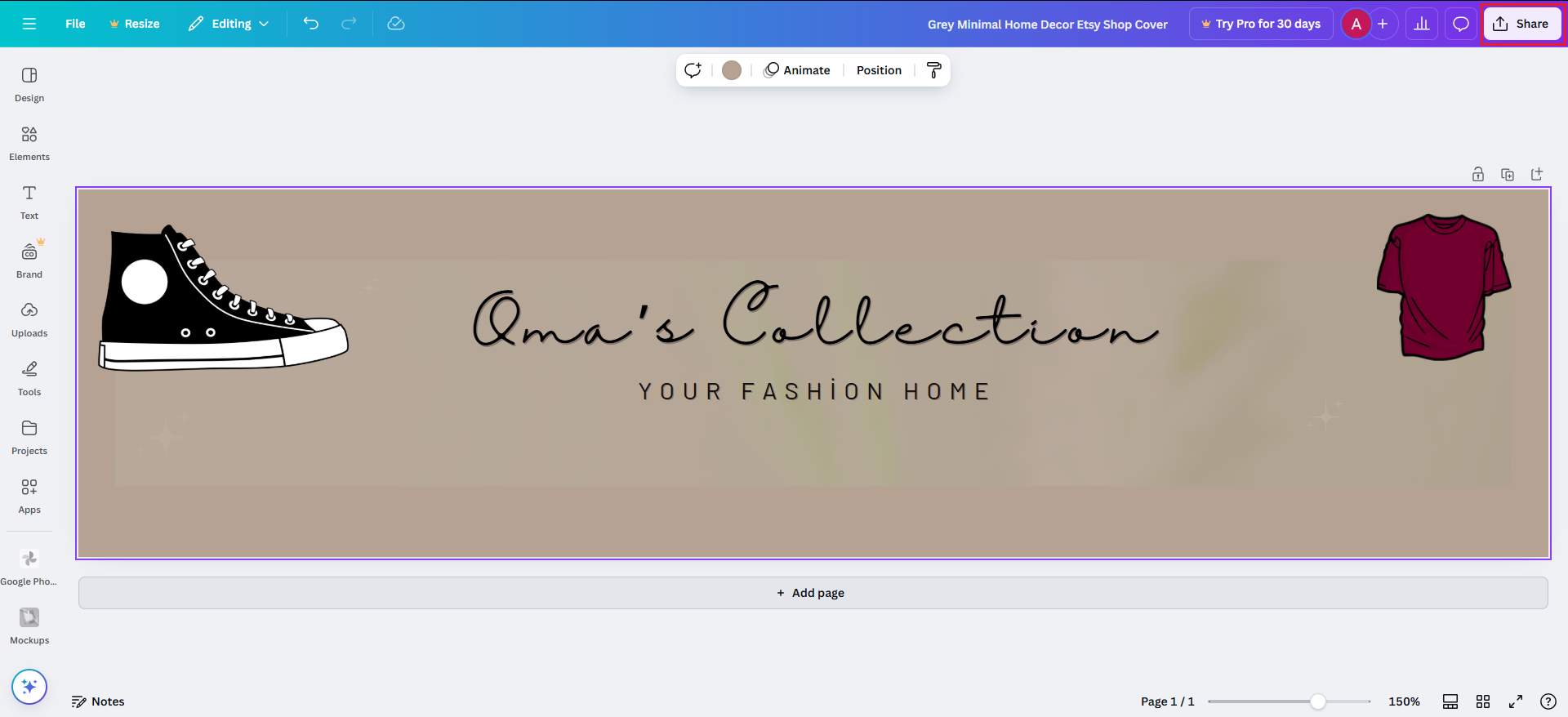 Etsy shop banner ideas