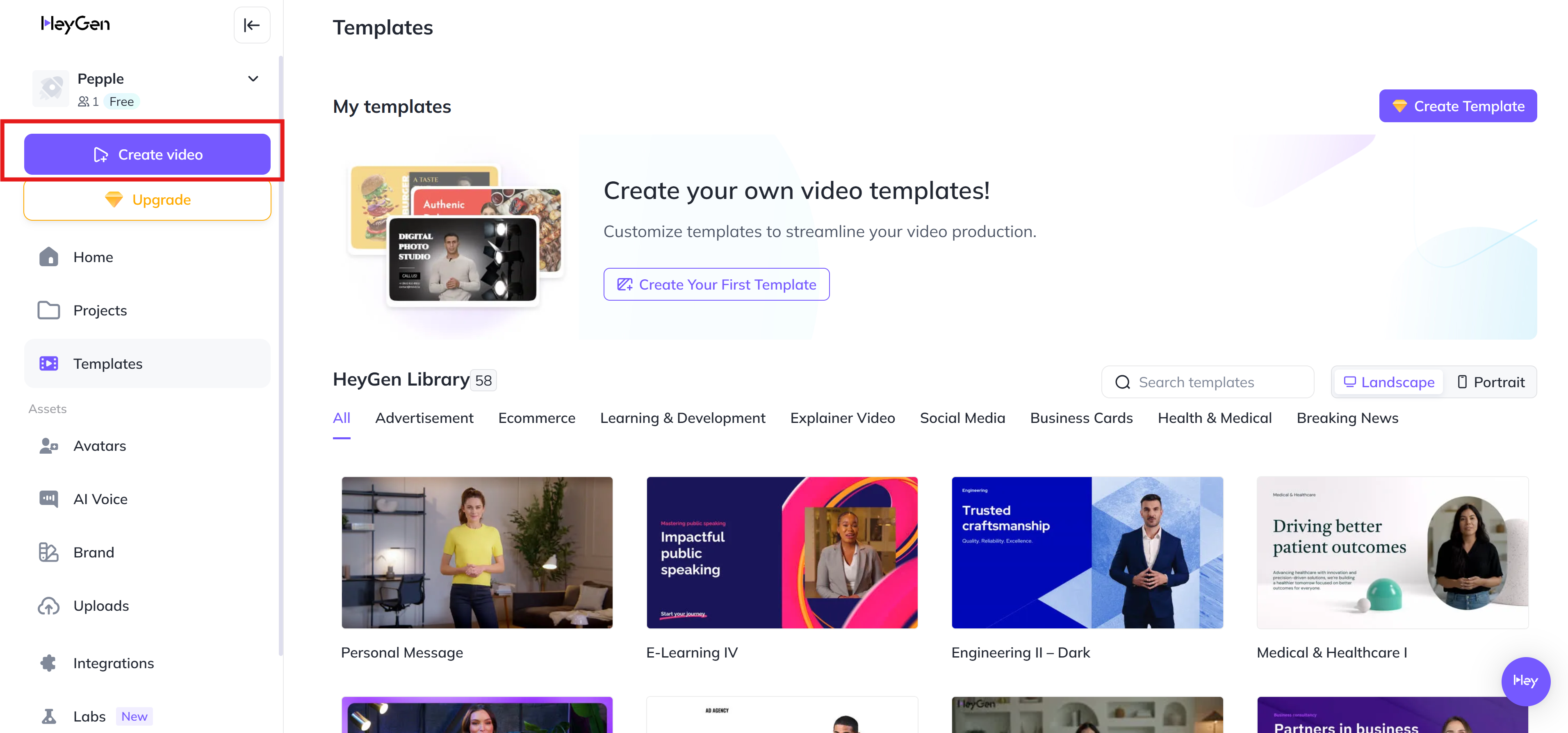 HeyGen AI-videogenerator: zet tekst om in professionele video 's