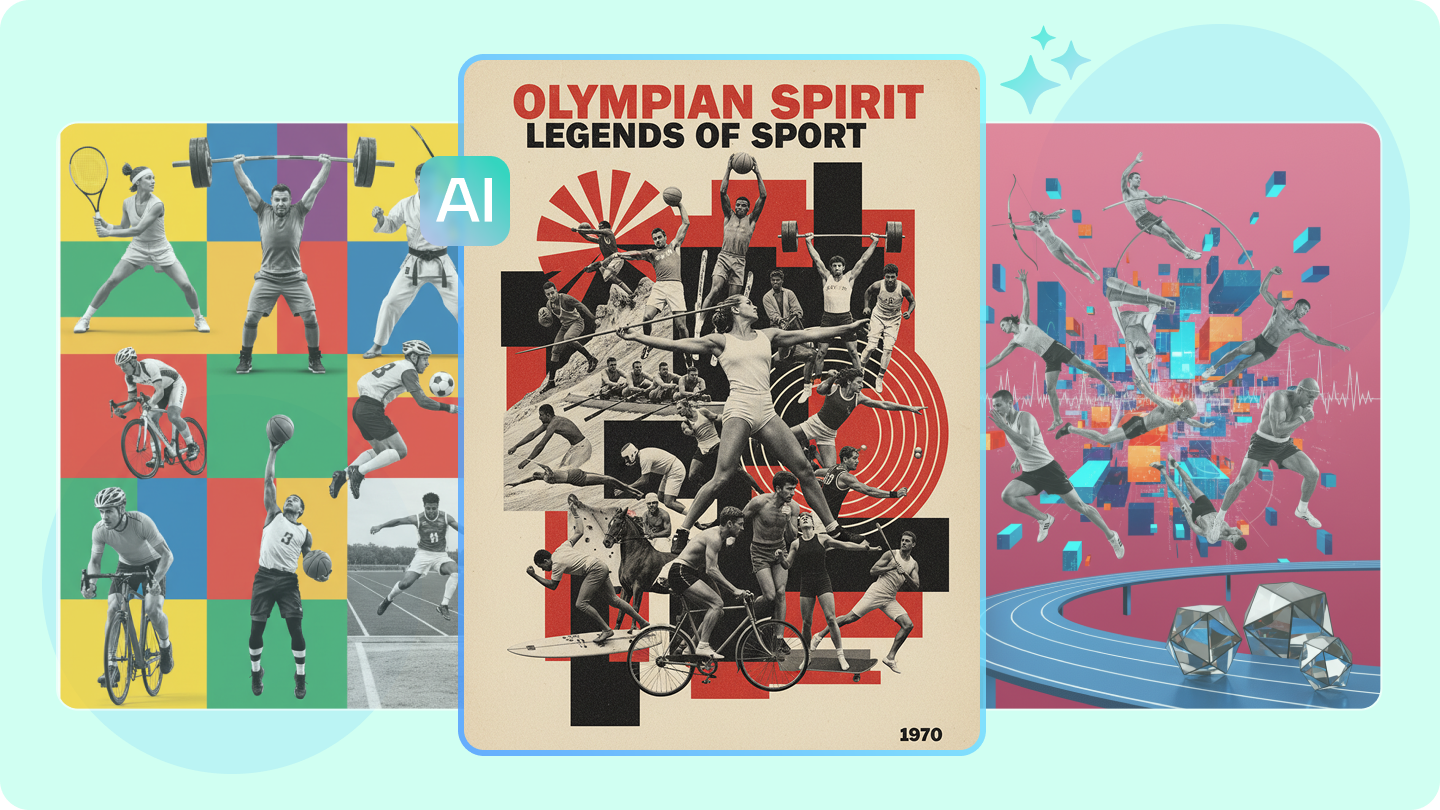 Sport Photo Collage: metodo facile, suggerimenti e download gratuiti